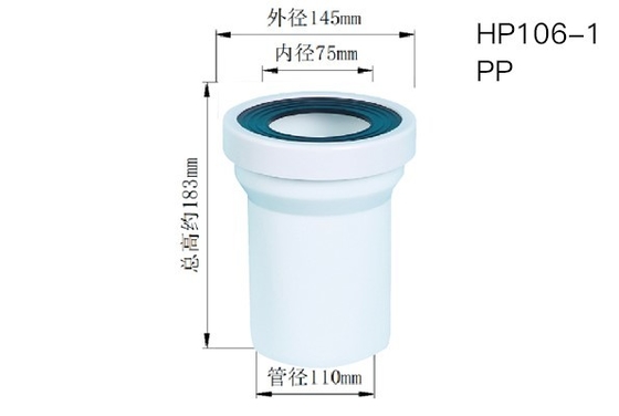 3-calowa plastikowa toaleta do toalet WC Odporna na alkalia i paliwoodporna