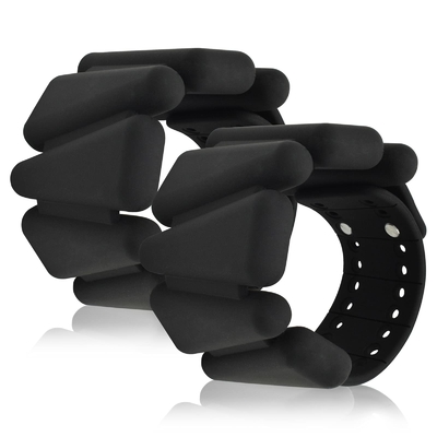 Regulowane nadgarstki obciążniki na nadgarstki Joga Barre Pilates Cardio Aerobic 2 zestawy 2lb 4lb