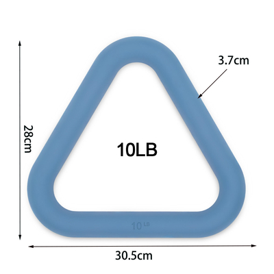 Zestaw silikonowych hantli Triangle Kettlebell Free Weights Power Ring Hantle