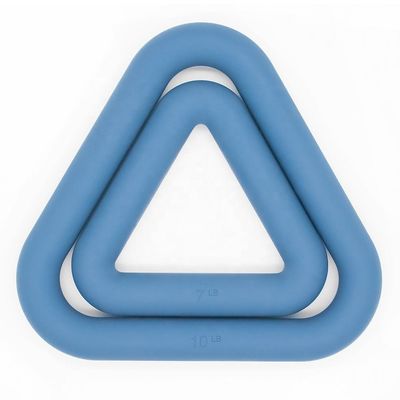 Zestaw silikonowych hantli Triangle Kettlebell Free Weights Power Ring Hantle